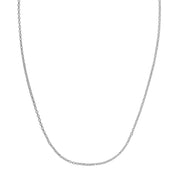 Bids.com Double Extendable Cable Chain in 14k White Gold (1.40 mm) Necklaces