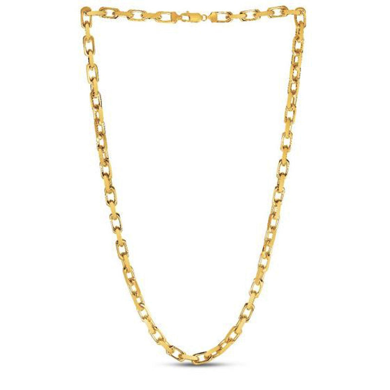 Bids.com 14k Yellow Gold French Cable Link Chain (6.10 mm) Necklaces