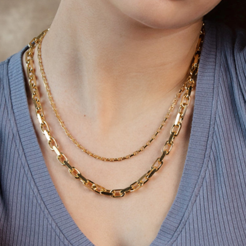Bids.com 14k Yellow Gold French Cable Link Chain (6.10 mm) Necklaces