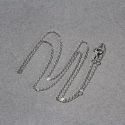 Bids.com Double Extendable Piatto Chain in 14k White Gold (1.2mm) Necklaces