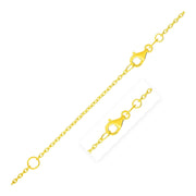 Bids.com Extendable Cable Chain in 14k Yellow Gold (1.2mm) Necklaces
