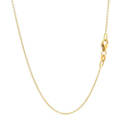 Bids.com Double Extendable Cable Chain in 14k Yellow Gold (1.0mm) Necklaces