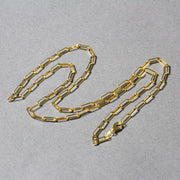 Bids.com 14K Yellow Gold Paperclip Chain (2.5mm) Necklaces