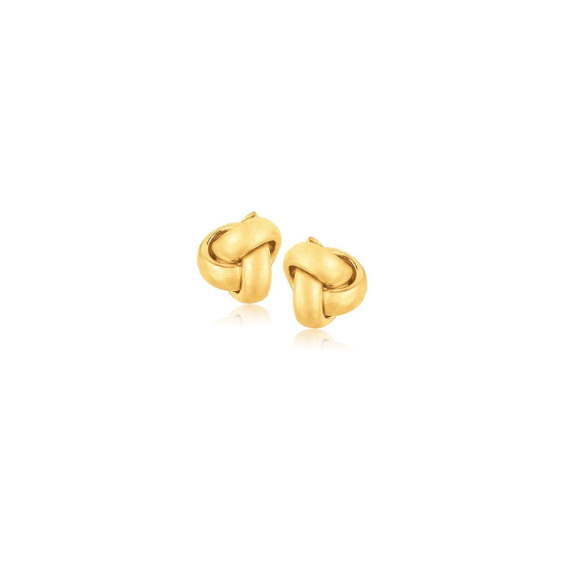 Bids.com 10k Yellow Gold Love Knot Stud Earrings Earrings