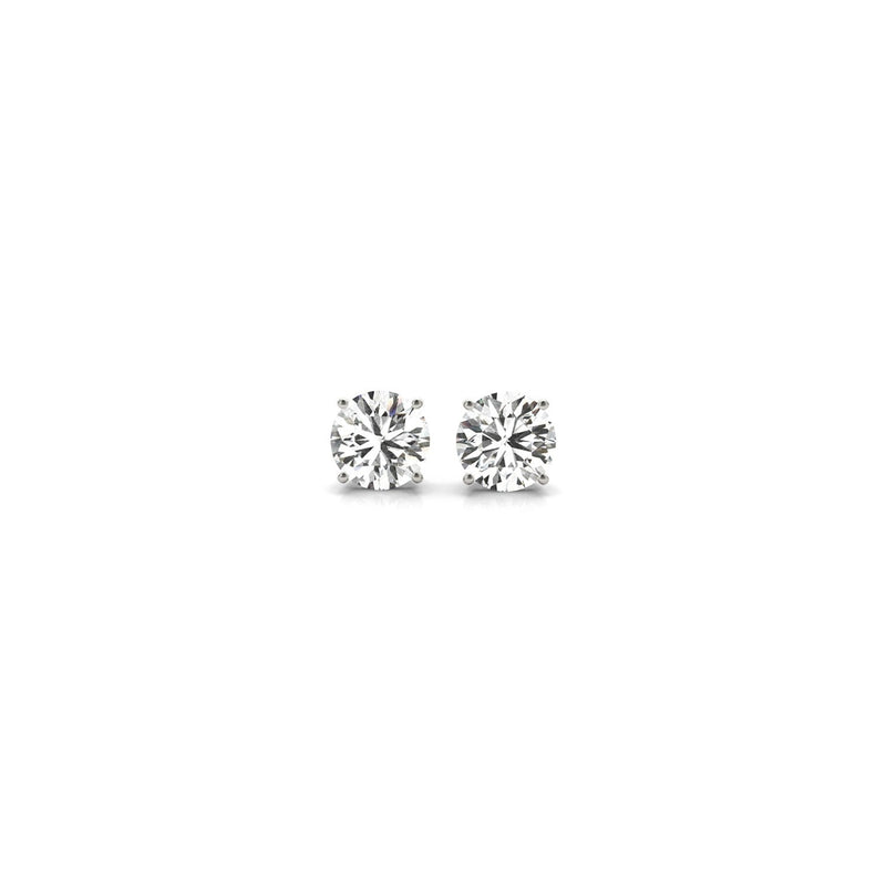 Bids.com 1/2 cttw Lab Grown Round Diamond Stud Earrings 14k White Gold (G/VS2) Earrings