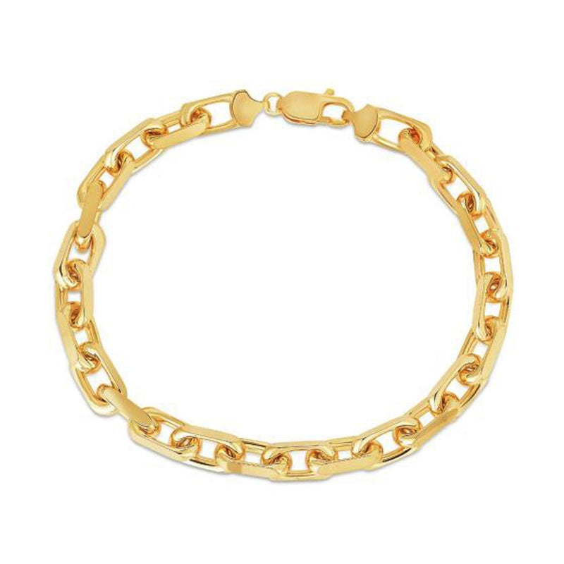 Bids.com 14k Yellow Gold French Cable Chain Bracelet  (6.10 mm) Bracelets