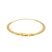 Bids.com 4.0mm 14k Yellow Gold Super Flex Herringbone Bracelet Bracelets