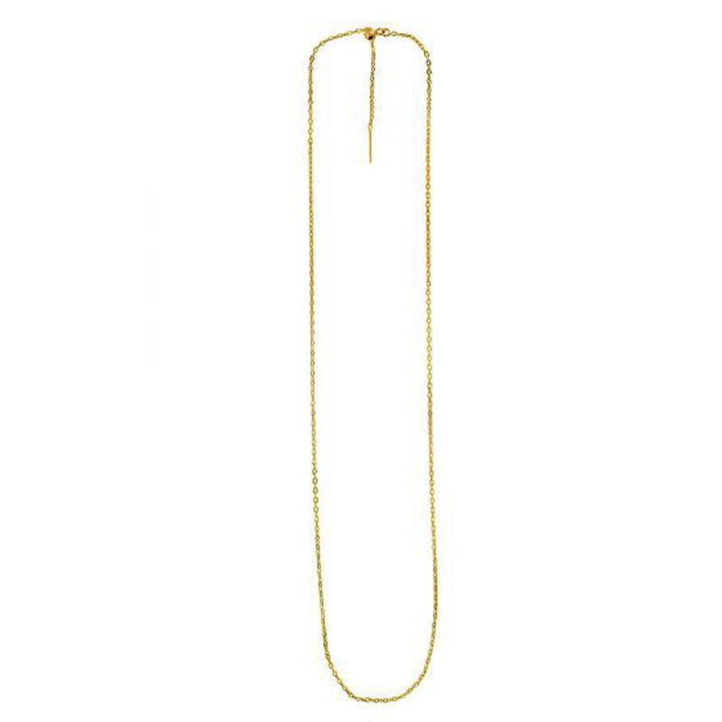 Bids.com Endless Adjustable Cable Chain in 14k Yellow Gold (1.70 mm) Necklaces