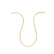 Bids.com 14k Yellow Gold Braided Herringbone Chain (3.20 mm) Necklaces