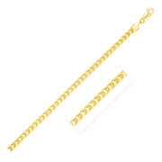 Bids.com 14k Yellow Gold Solid Diamond Cut Round Franco Bracelet (2.70 mm) Bracelets