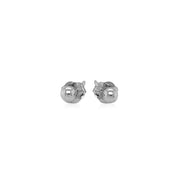 Bids.com 14k White Gold Spherical Stud Earrings (3.0 mm) Earrings