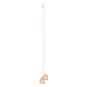 Bids.com 14k Yellow Gold Diamond Heart Locket Necklace Necklaces
