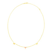 Bids.com 14k Yellow and Rose Gold Mom Necklace Necklaces