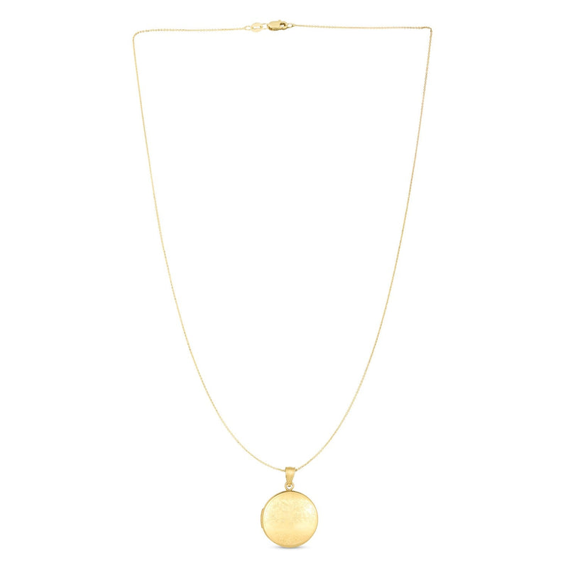 Bids.com 14k Yellow Gold Tree of Life Locket Necklace Necklaces