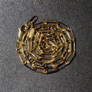 Bids.com 14K Yellow Gold Wide Paperclip Chain (3.3mm) Necklaces