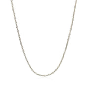 Bids.com Sterling Silver 1.5mm Adjustable Sparkle Chain Necklaces