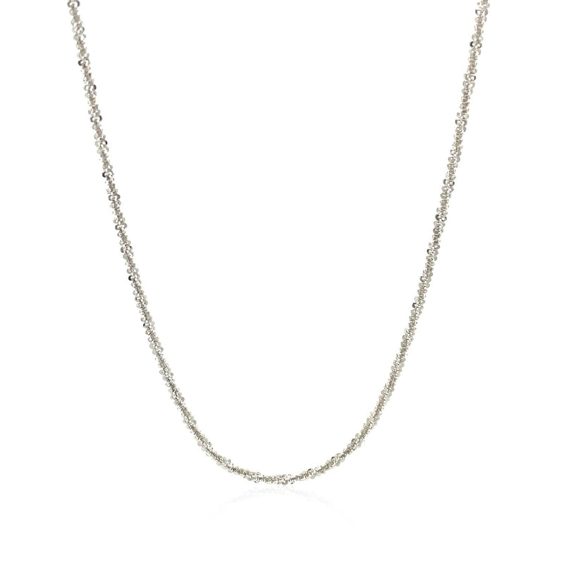 Bids.com Sterling Silver 1.5mm Adjustable Sparkle Chain Necklaces