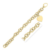 Bids.com 14k Yellow Gold 7 1/2 inch Rolo Link Bracelet (11.40 mm) Bracelets