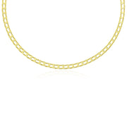Bids.com 14k Yellow Gold Men's Necklace with Track Design Links Necklaces