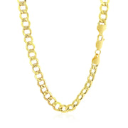 Bids.com 6.1mm 10k Yellow Gold Curb Chain Necklaces