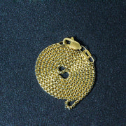 Bids.com 14k Yellow Gold Round Box Chain 1.35 mm Necklaces