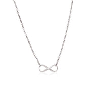 Bids.com Sterling Silver Infinity Symbol Necklace Necklaces