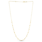 Bids.com 14k Yellow Gold Bead Necklace Necklaces
