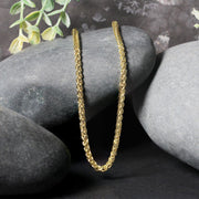 Bids.com 14k Yellow Gold 2.8mm Light Weight Wheat Chain Necklaces