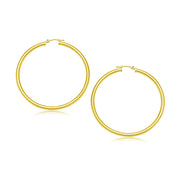 Bids.com 10k Yellow Gold Polished Hoop Earrings (30 mm) Earrings