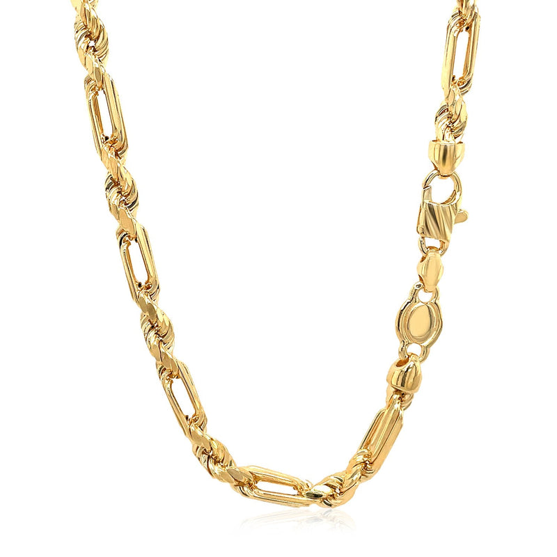 Bids.com 14k Yellow Gold Figaro Chain Necklace Necklaces
