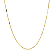 Bids.com Diamond Cut Bar Links Pendant Chain in 14k Yellow Gold (1.3mm) Necklaces