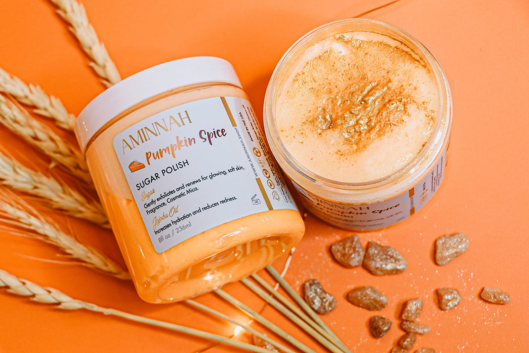 Aminnah "Pumpkin Spice" Sugar Scrub