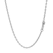Bids.com Double Extendable Cable Chain in 14k White Gold (1.9mm) Necklaces