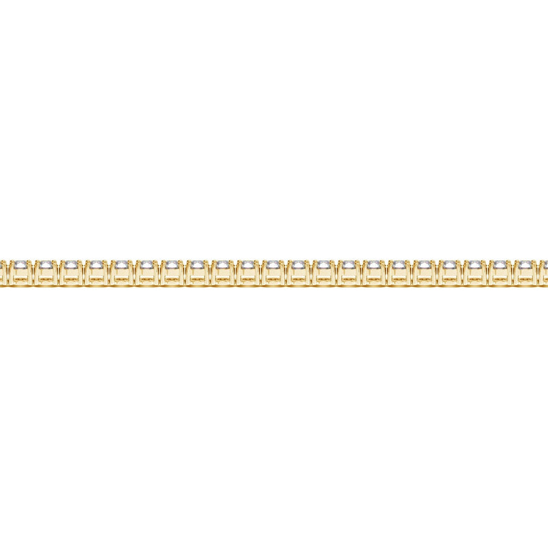 Bids.com Lab Grown Round Diamond Tennis Bracelet in 14k Yellow Gold (3 cctw F/G  VS2/SI1) Bracelets