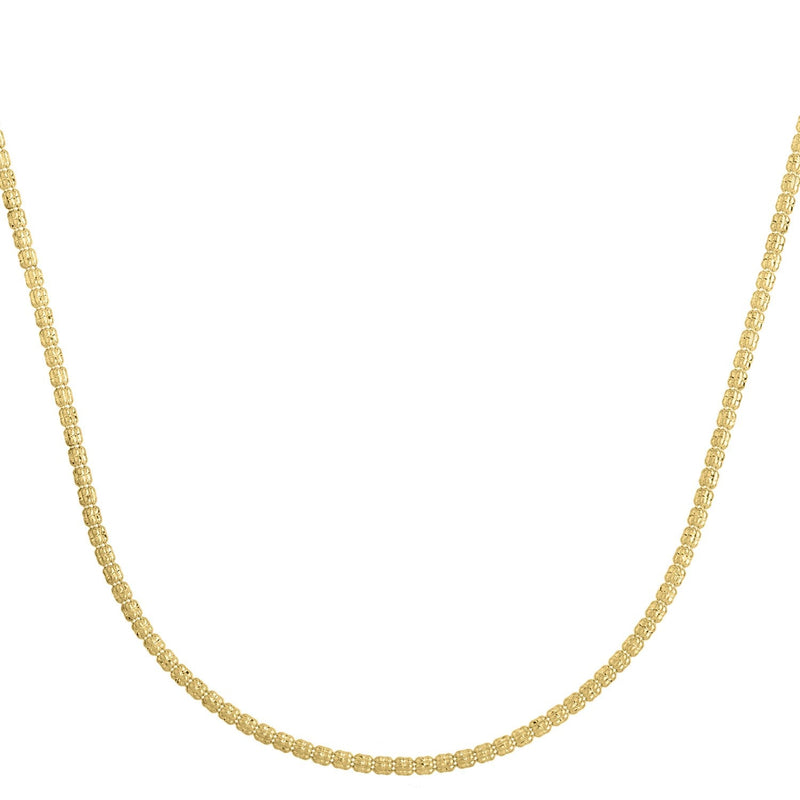 Bids.com Ice Barrel Chain in 14k Yellow Gold (2.70 mm) Necklaces