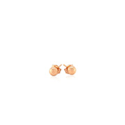 Bids.com 14k Rose Gold Ball Style Stud Earrings (4.0 mm) Earrings