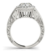 Bids.com Halo Set Diamond Engagement Ring in 14k White Gold (1 5/8 cttw) Rings