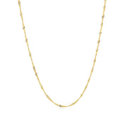 Bids.com 14k Yellow Gold Singapore Chain 1.5mm Necklaces
