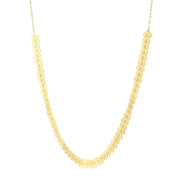 Bids.com 14k Yellow Gold Polished Heart Link Chain Necklace Necklaces