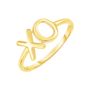 Bids.com 14k Yellow Gold with XO Ring Rings