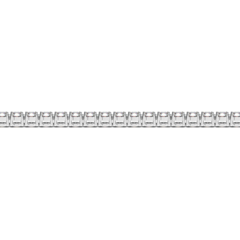 Bids.com Lab Grown Round Diamond Tennis Bracelet in 14k White Gold (6 cctw F/G  VS2/SI1) Bracelets