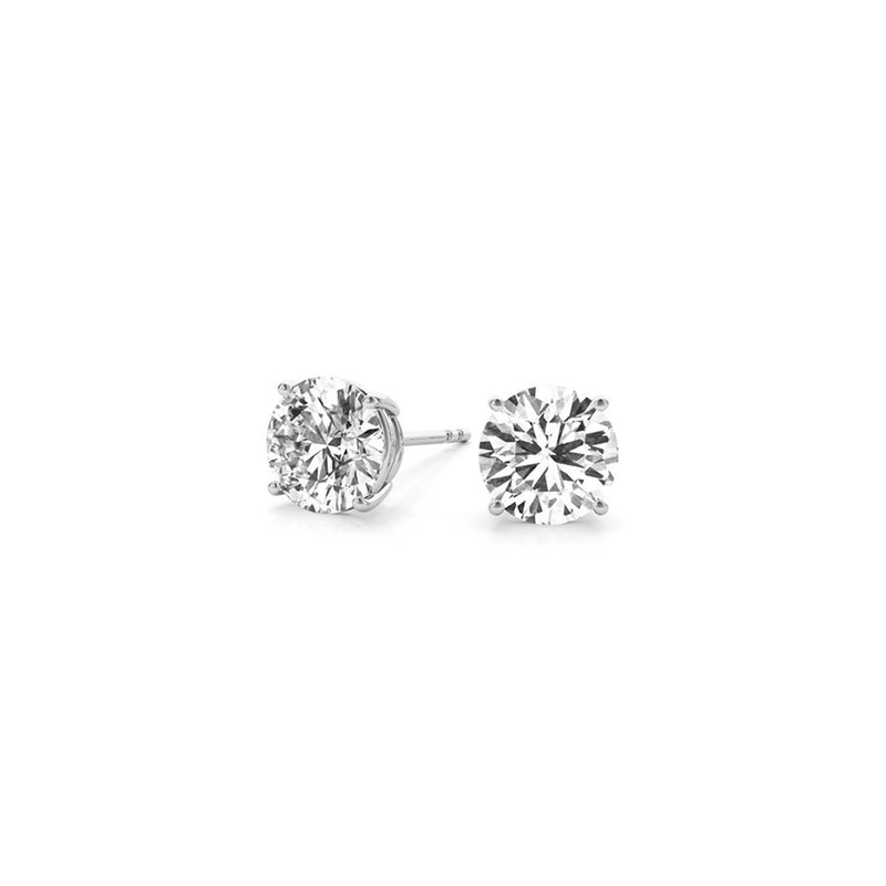 Bids.com 2 cttw Certified IGI Lab Grown Round Diamond Stud Earrings 14k White Gold (G/VS2) Earrings