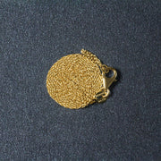 Bids.com 18k Yellow Gold Round Cable Link Chain (0.97 mm) Necklaces