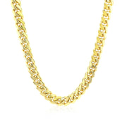Bids.com 6.0mm 14k Yellow Gold Classic Miami Cuban Solid Chain Necklaces