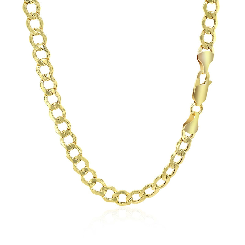 Bids.com 5.3mm 10k Yellow Gold Curb Chain Necklaces