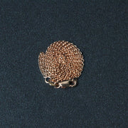 Bids.com 14k Rose Gold Round Cable Link Chain (1.25 mm) Necklaces