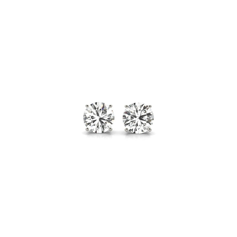 Bids.com 1 cttw Certified IGI Lab Grown Round Diamond Stud Earrings 14k White Gold (G/VS2) Earrings