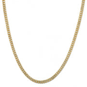 Bids.com Ice Barrel Chain in 14k Yellow Gold (4.25 mm) Necklaces