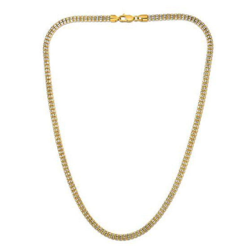 Bids.com Ice Barrel Chain in 14k Yellow Gold (4.25 mm) Necklaces