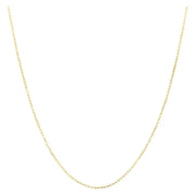 Bids.com 14k Yellow Gold French Cable Chain (1.30 mm) Necklaces